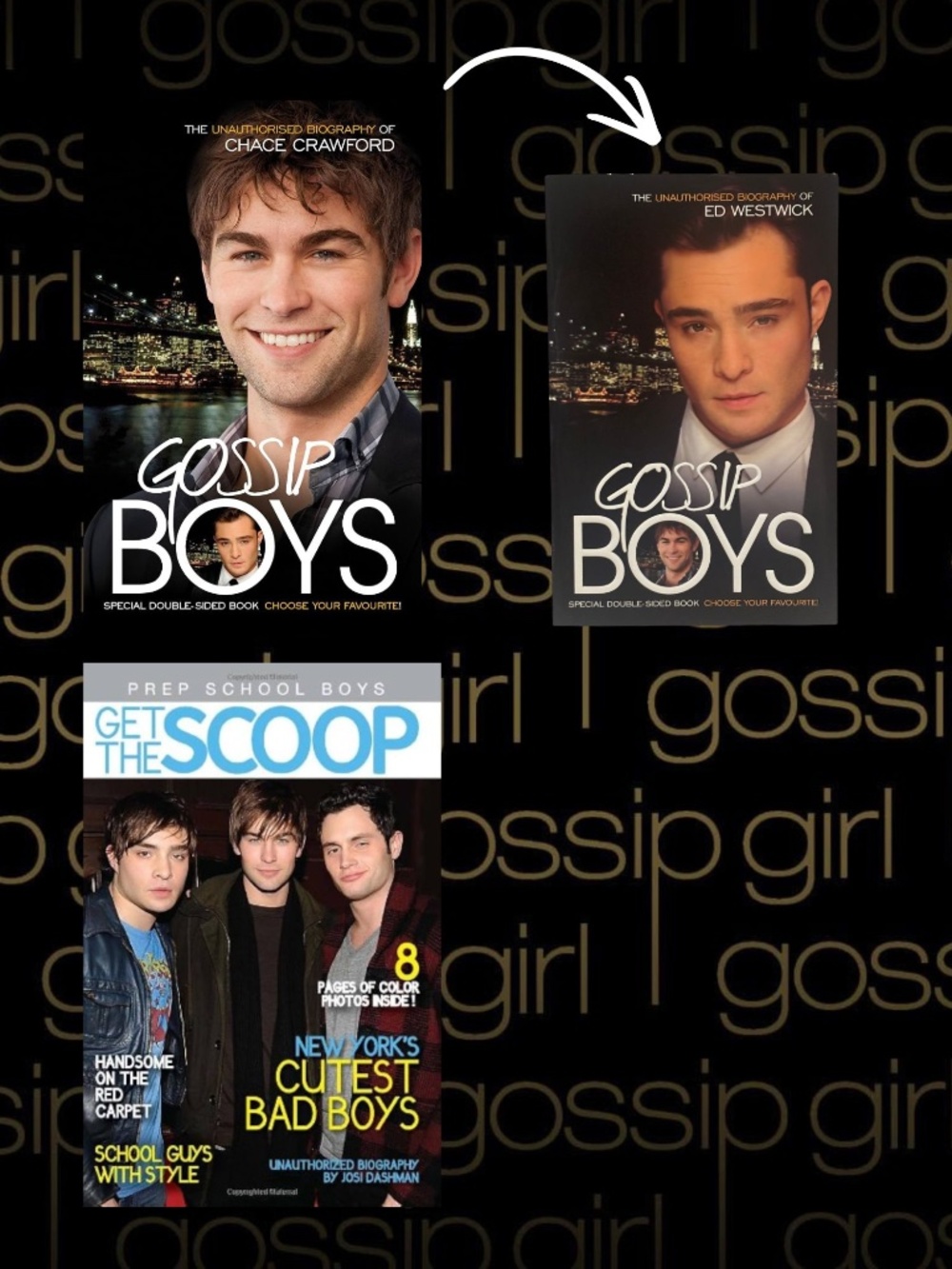 Gossip Girl’s “Gossip Boys” Book Bundle - Rare, Out Of Print